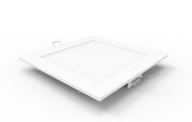 2010720010  Intego R Ecovision Slim Recessed 170mm Square (6") 12W, 4000K, 120°, Cut-Out 150x150mm